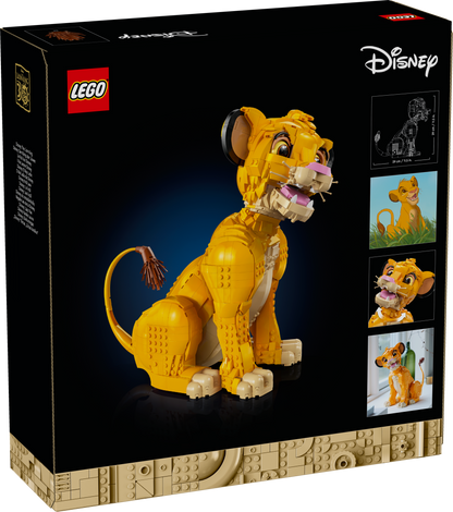 LEGO ǀ Disney Simba, der junge König der Löwen, Bauset zum Sammeln 43247