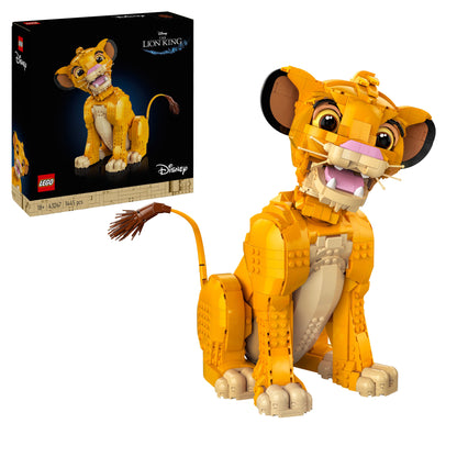 LEGO ǀ Disney Simba, der junge König der Löwen, Bauset zum Sammeln 43247