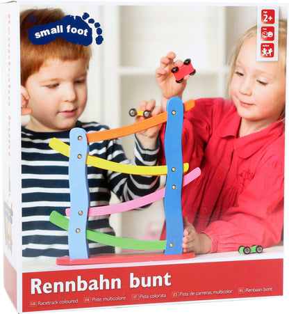 Rennbahn bunt