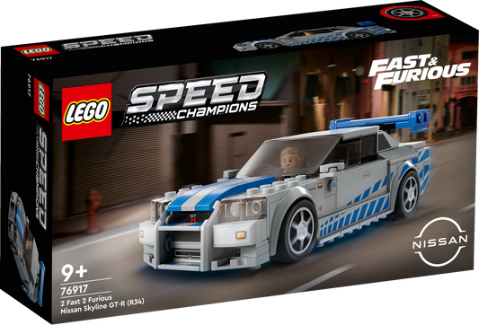 LEGO® Speed Champions 76917 2 Fast 2 Furious Nissan Skyline GT-R (R34)