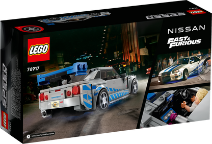 LEGO® Speed Champions 76917 2 Fast 2 Furious Nissan Skyline GT-R (R34)