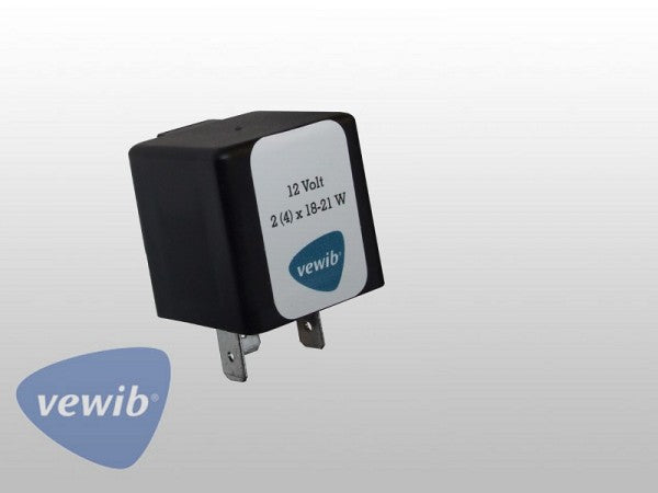 Blink-/Warnblinkrelais - 12 Volt, für Steckplatz, vollelektronisch | VEWIB | Vergl.nr.  111 953 227 A
