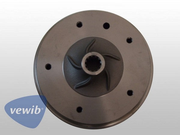 Bremstrommel hinten für VW T2 - `68 | VEWIB | Vergl.nr. 211 501 615 F