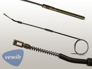 Handbremsseil für T1 - 05/60 - 08/63 |  3460 mm | VEWIB-Qualität