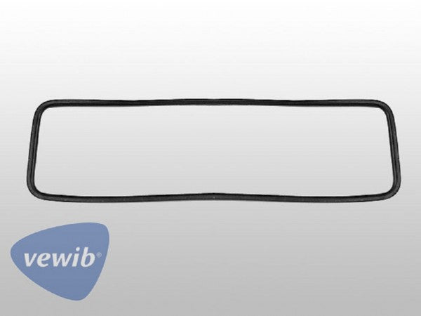 Heckscheibendichtung vorgebogen - mit Nut für Zierleiste - für VW T2 (68-79) | Vewib | Vergl.nr. 241 845 521 E