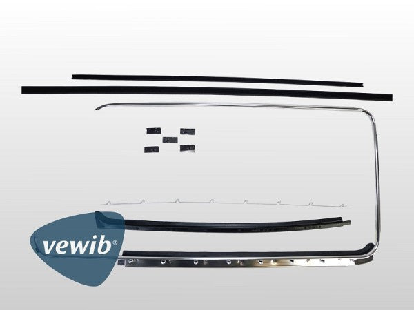 Türfenster-Dichtungssatz Links T2 Bus mit festem Dreiecksfenster (1968–1979) | VEWIB | 211 898 837 A
