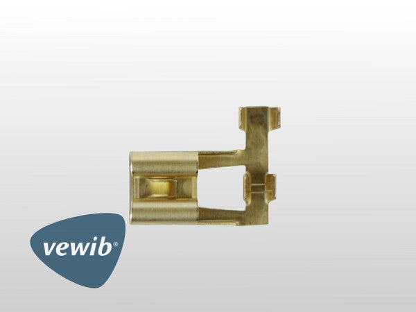 Winkelflachstecker für Scheinwerferkabel an Glühlampe | für Käfer & Co. | VEWIB | Vergl.nr. 111 971 951