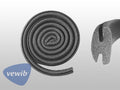 Motorraumdichtung für VW T2 ab `72 & 411 / 412 | Vewib  |  Vergl.nr. 411 813 225