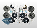 Bremsen Upgrade-Kit für VW Käfer Ovali ab 5/55 | VEWIB |  Vergl.nr. 113 698 058