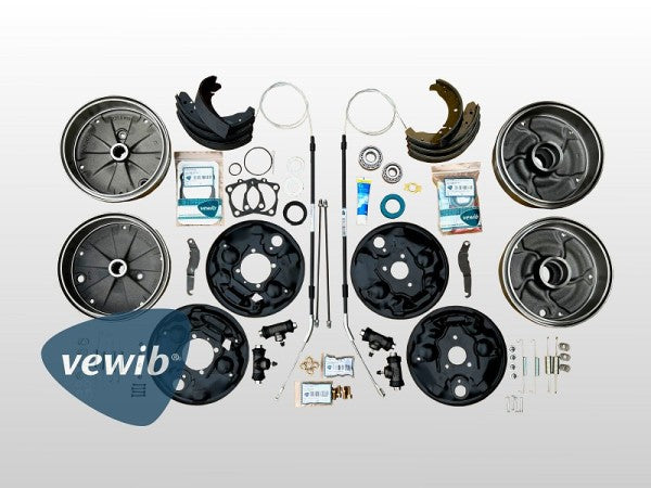 Bremsen Upgrade-Kit für VW Käfer Ovali ab 5/55 | VEWIB |  Vergl.nr. 113 698 058